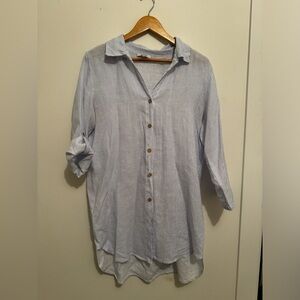 Italian Linen Collared Shirt